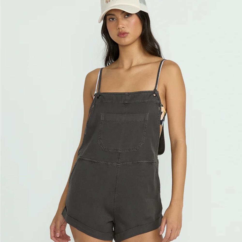 Billabong Wild Pursuit Charcoal  Romper M